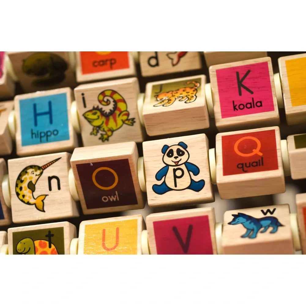 toys Zany Zoo Wooden Activity Cube Assortment